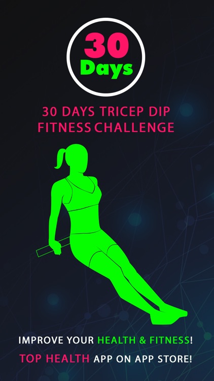 30 Day Tricep Dip Fitness Challenges Pro