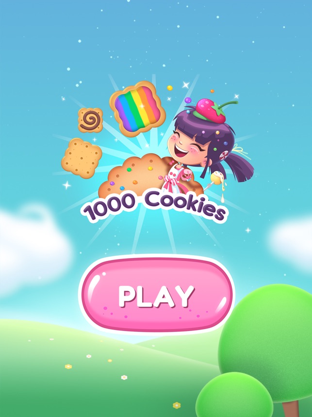 1000 Cookies - yummy puzzle截图