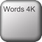 Words 4K is an intuitive app designed to craft messages and e-mails using words instead of single letters