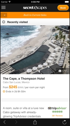 Secret Escapes On The Screenshots