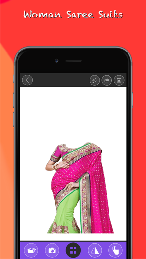 Women Saree Photo Suits(圖5)-速報App