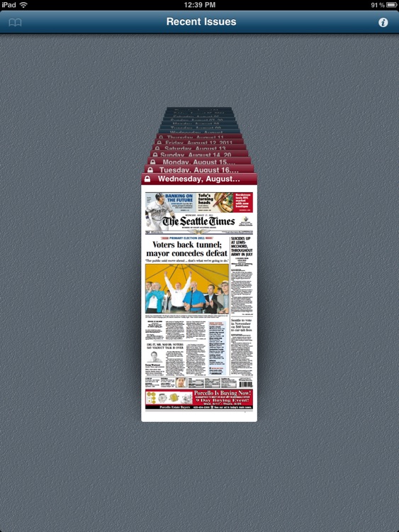The Seattle Times Print Replica