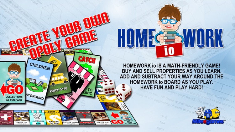 Homework io (opoly)