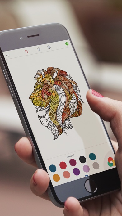 How to cancel & delete Adult Animal Coloring Pages from iphone & ipad 1