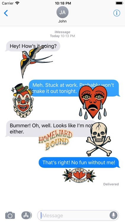 Classic Tattoo Stickers!