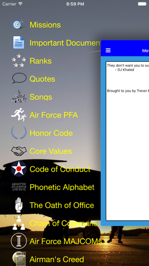 Air Force Warrior Knowledge(圖1)-速報App