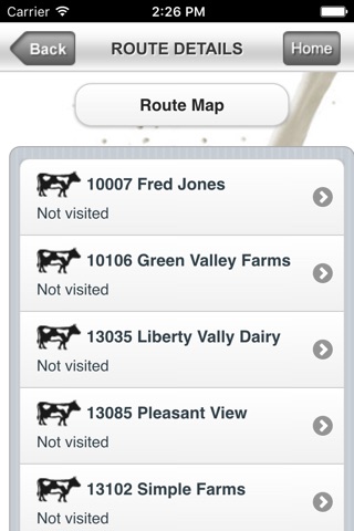 Mobile Milk Management screenshot 2