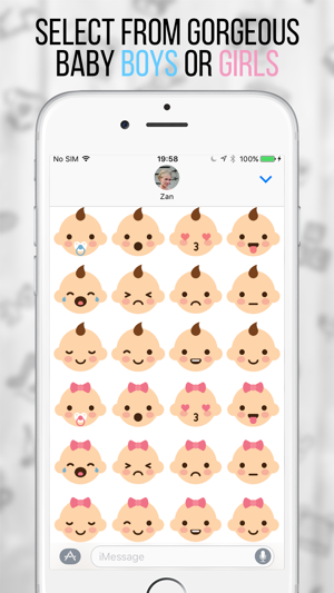 My BabyMoji - Baby Stickers Emoji Expressions(圖2)-速報App