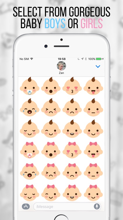 My BabyMoji - Baby Stickers Emoji Expressions