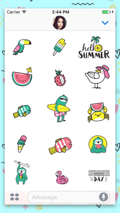 Summer: Animated Stickes screenshot 3