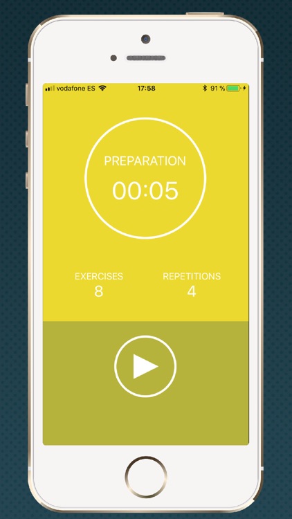 HIIT timer chronometer gym