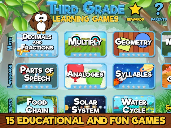 App Shopper: Third Grade Learning Games (Education)