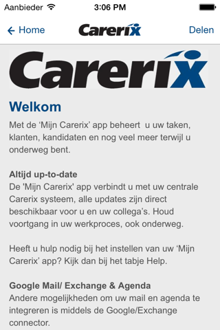 Mijn Carerix screenshot 3