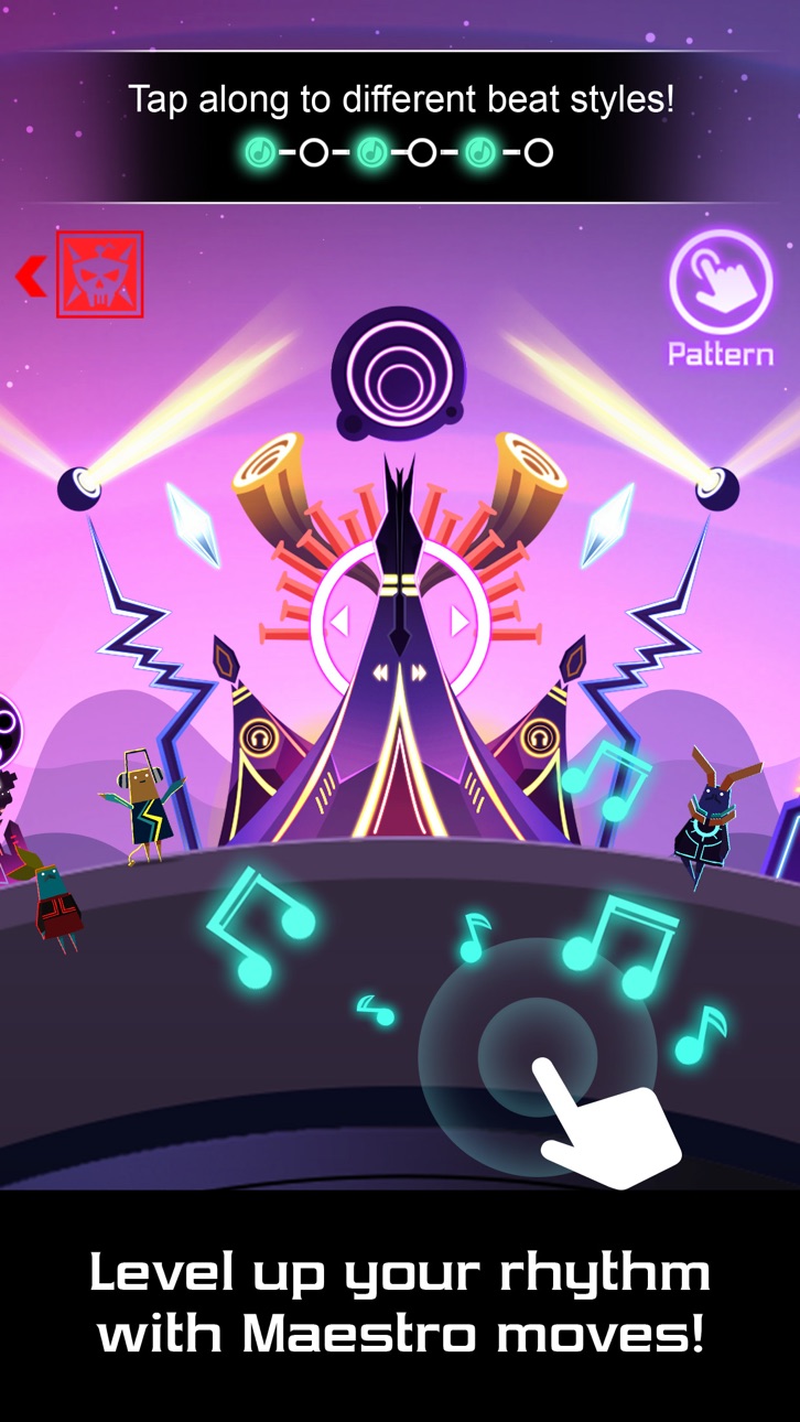 Groove Planet - Rhythm Clicker Hack screenshot 2 - iOS game interface