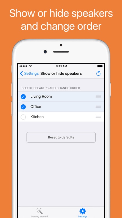 SonoControls - controller widget for Sonos