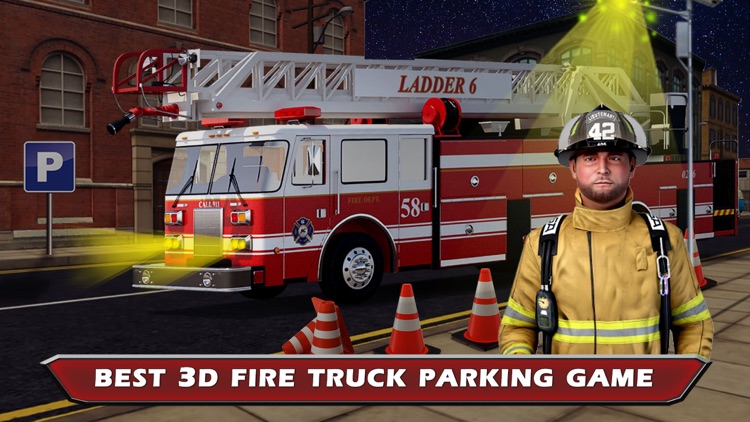 Fire Truck Parking & Driving Test in New York City 2016 screenshot-3