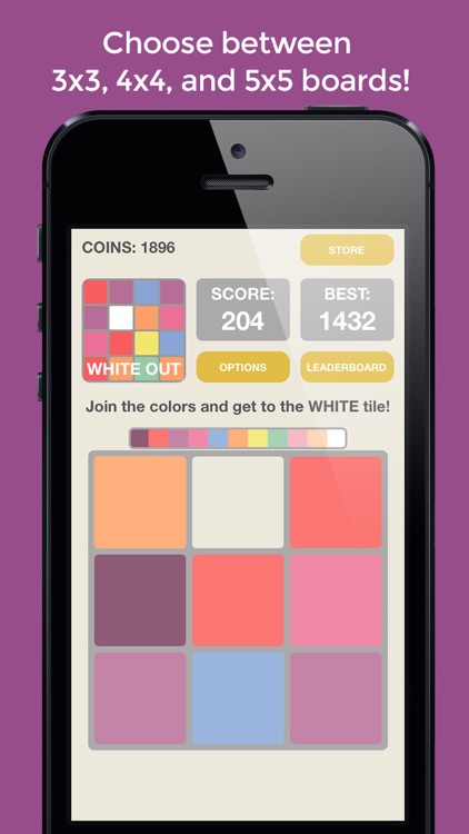 2048: White Out - The Best Color, Tile, And Merge Puzzle For All Ages!