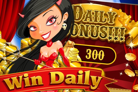 Sexy Casino Slots of Evil Witch on Halloween Night screenshot 2