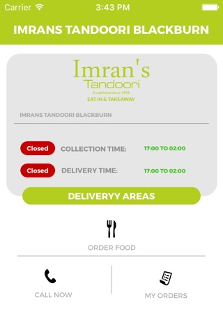 IMRANS TANDOORI BLACKBURN screenshot 2