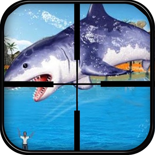 Sharks Spear Fishing Underwater - Shark Evolutions icon