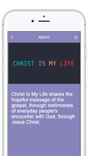 Christ Is My Life NY(圖2)-速報App