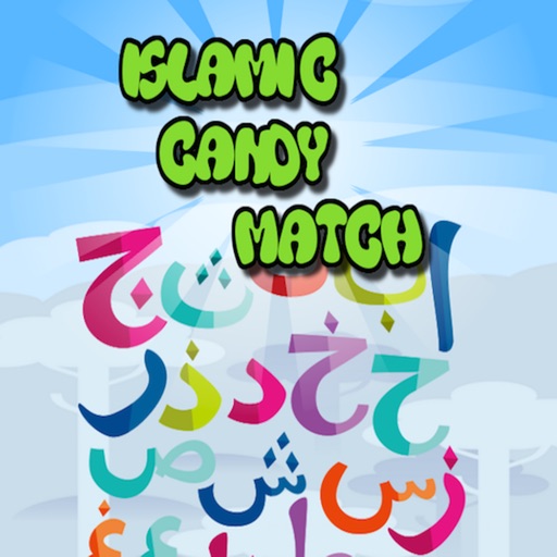 Islamic Candy Match- Match 3 Arabic Letters Game icon