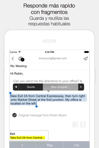 Dispatch: Email meets GTD screenshot 3