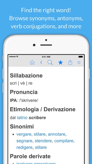 Italian Dictionary & Thesaurus +English Translator(圖3)-速報App