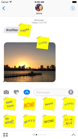 Sticky Notes for iMessage