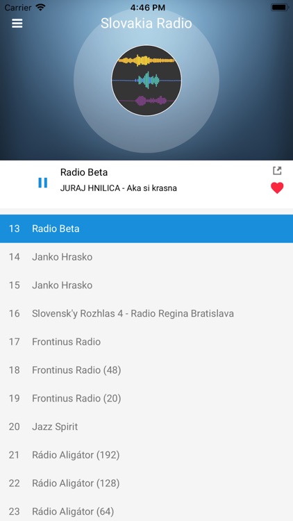Slovakia Radio Station: Slovak screenshot-4