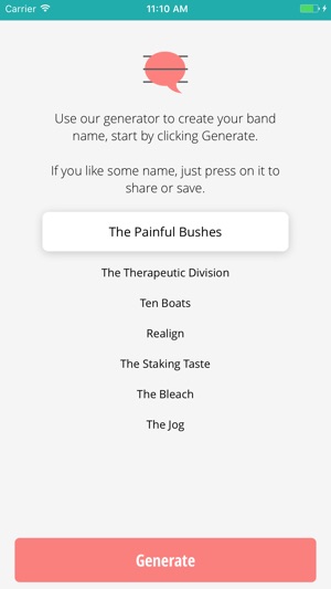 BANDname - generate a cool name for your band(圖4)-速報App