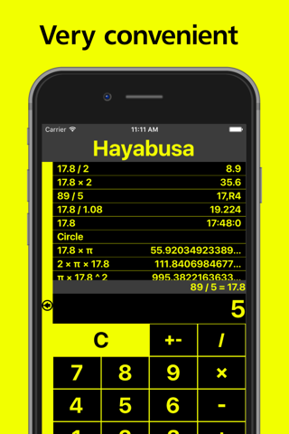 CalculatorHayabusa screenshot 2
