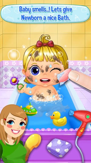 My New Baby Life Story - Newborn Care Dressup Game(圖3)-速報App