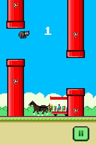 Flappy Manx Cat screenshot 3