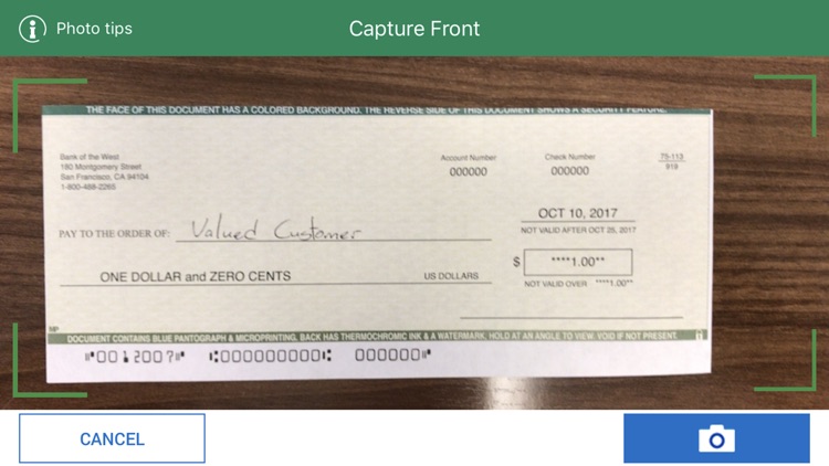 Bank of the West Mobile App
