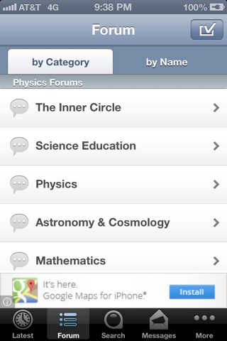 Physics Forums screenshot 2