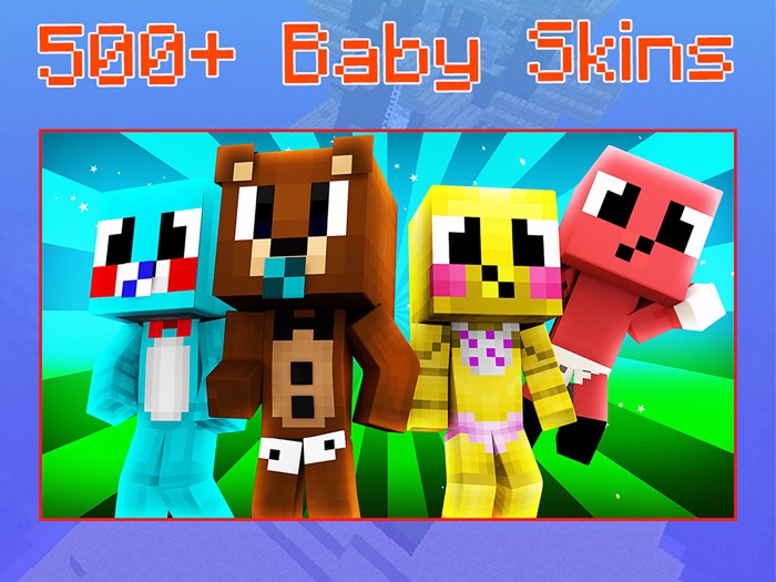 Baby Skins for Minecraft PE - Boy  Girl Skinseed