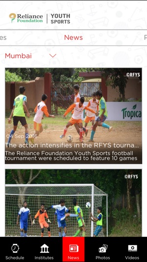 RF Youth Sports Official App(圖3)-速報App