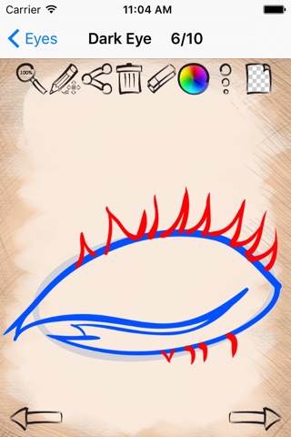 How To Draw Eyes Design screenshot 3