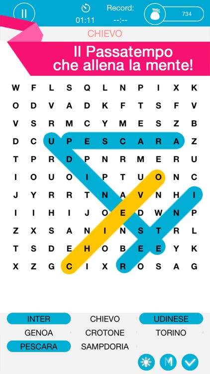 Parole Intrecciate - CruciPuzzle Italiano GRATIS