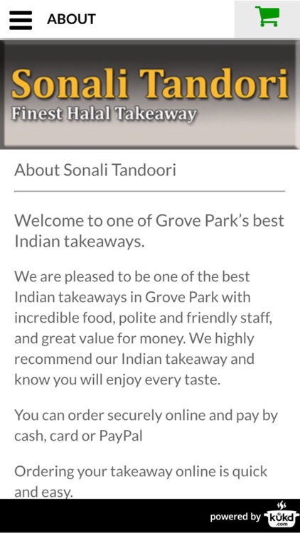 Sonali Tandoori Indian Takeaway screenshot-3