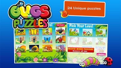 How to cancel & delete Bugs Puzzles: Jigsaw for Kids from iphone & ipad 4