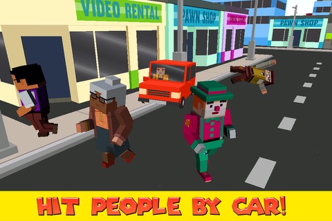 Cube World: Criminal Race 3D Full screenshot 3