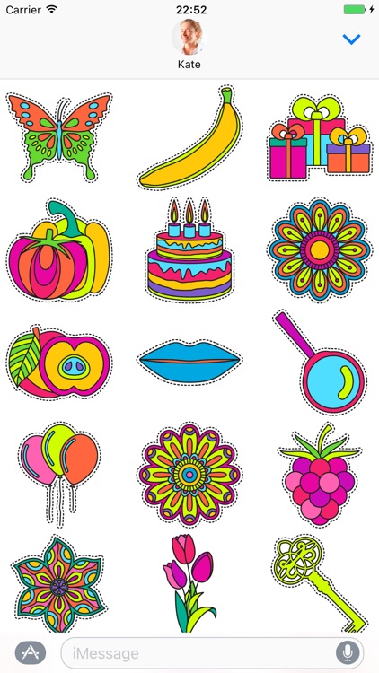 Fashionable cute - Stickers for iMessage