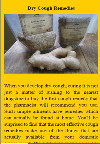 Dry Cough Remedies screenshot 2