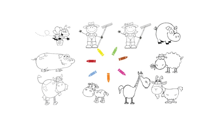 Download Animal Farm Coloring Pages By Wongchat Kularb Um