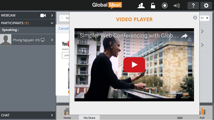 GlobalMeet 4 Web & Audio screenshot-4