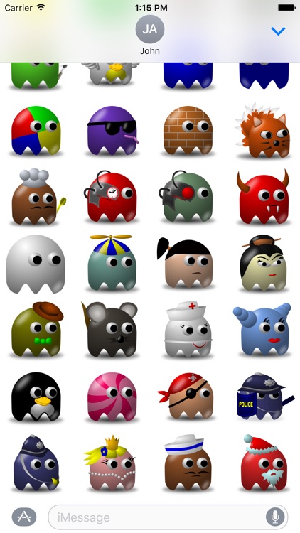 Chomp Man Stickers