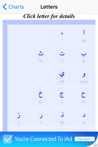 TenguGo Arabic Alphabet screenshot 3