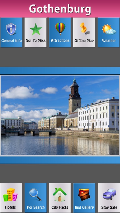 Gothenburg Offline Map City Guide